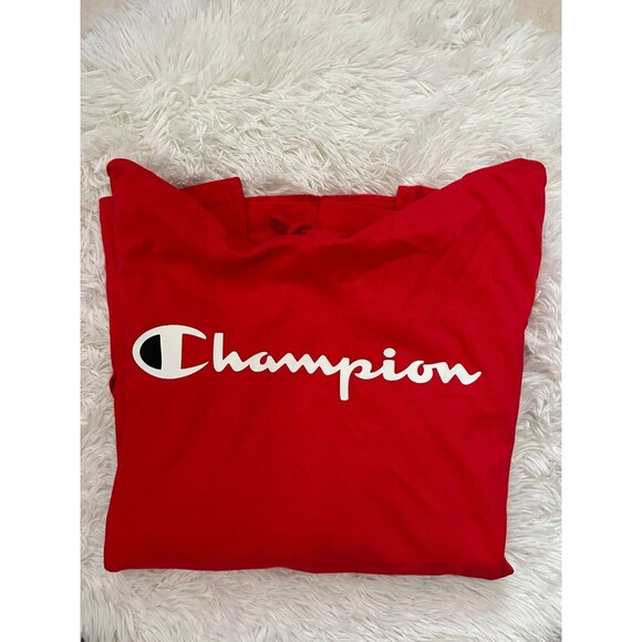 New Champion size XL men’s Red Sweatshirt with hoodie - Picture 1 of 5